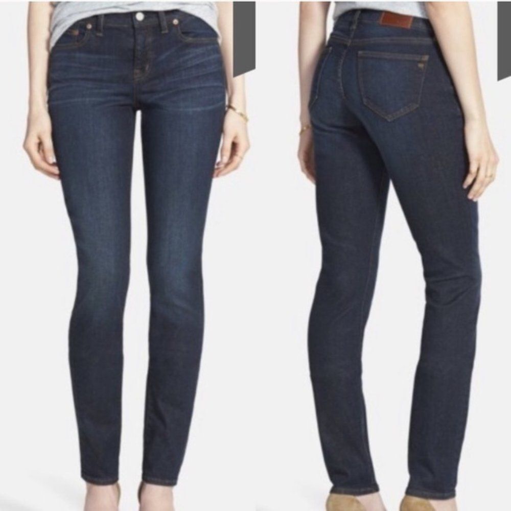 Madewell Alley Straight Leg Dark Wash Jeans Size 25 NWOT